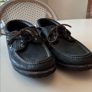 Timberland Black Boat Shoes